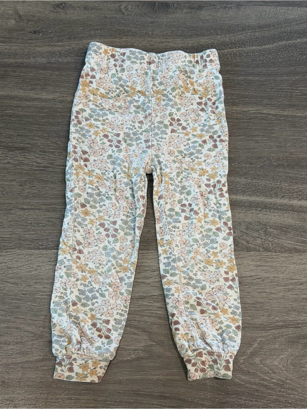 Milkberry Pajamas Bamboo Floral Jogger Pajama Pants 18M